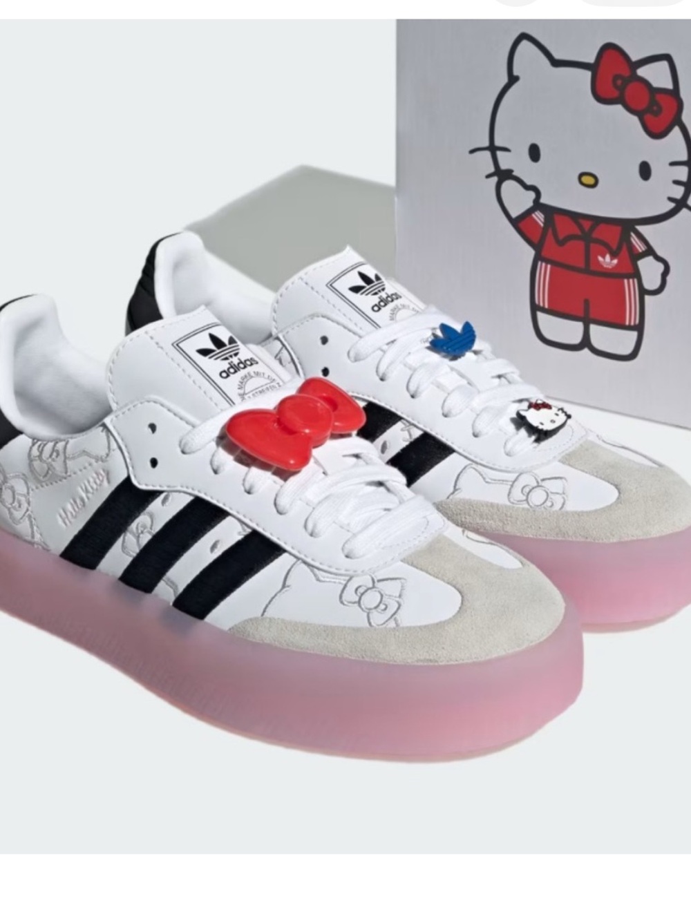 adidas x Hello Kitty Sambae Sneakers